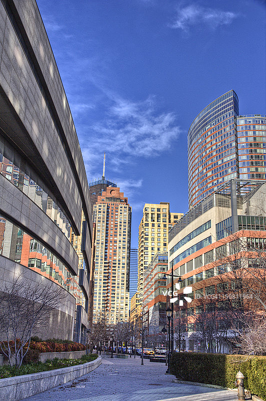 炮台公园城市街道图片素材