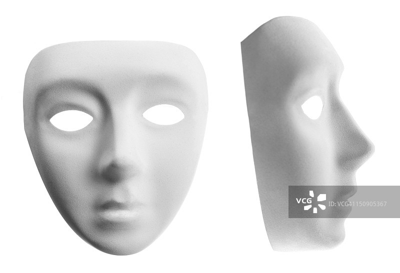 白色面具图片素材