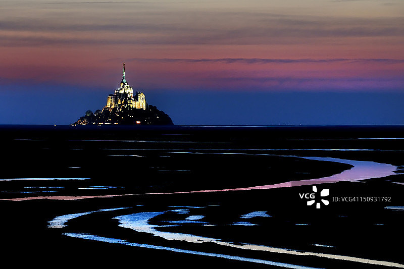 圣米歇尔山图片素材