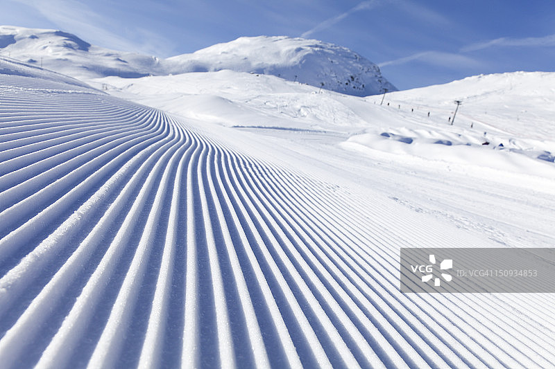 滑雪道图片素材