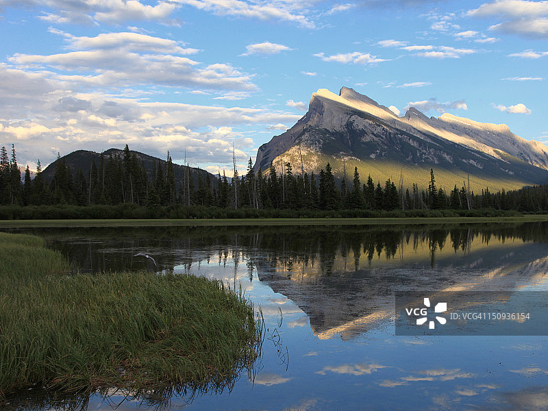 朱砂湖-班夫图片素材