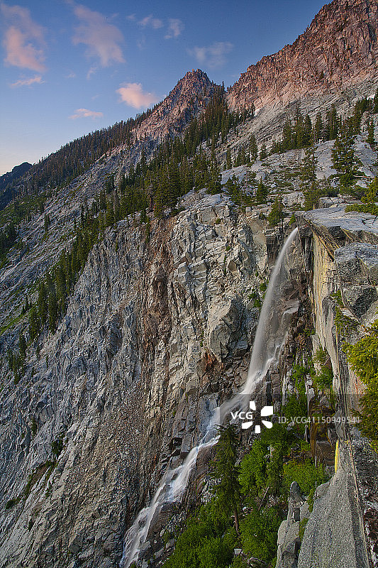 灰熊瀑布图片素材