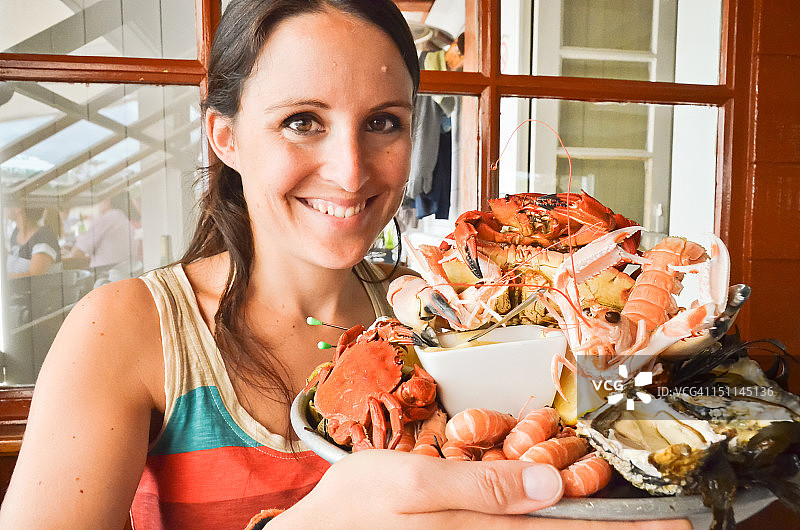 海鲜大拼盘图片素材