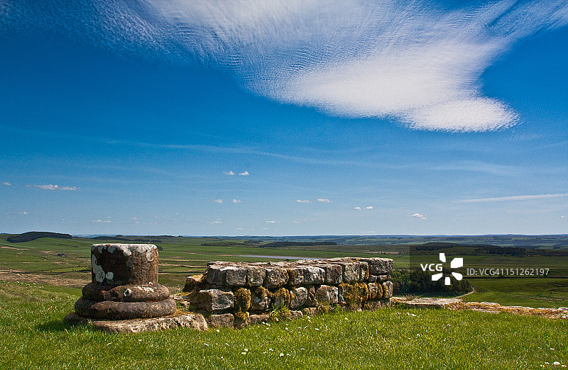 霍斯泰德罗马墙图片素材