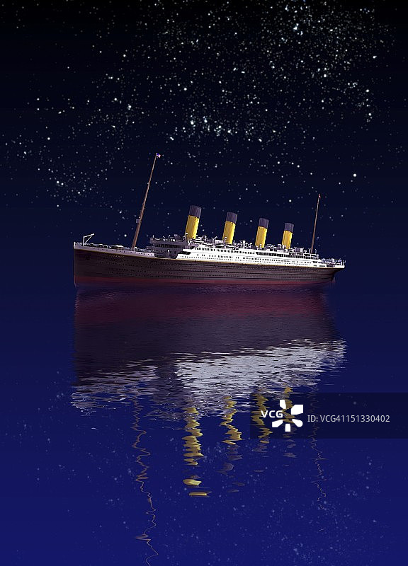 泰坦尼克号艺术作品图片素材