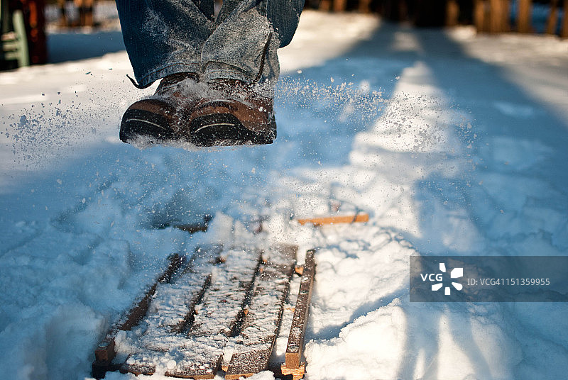 雪地靴图片素材
