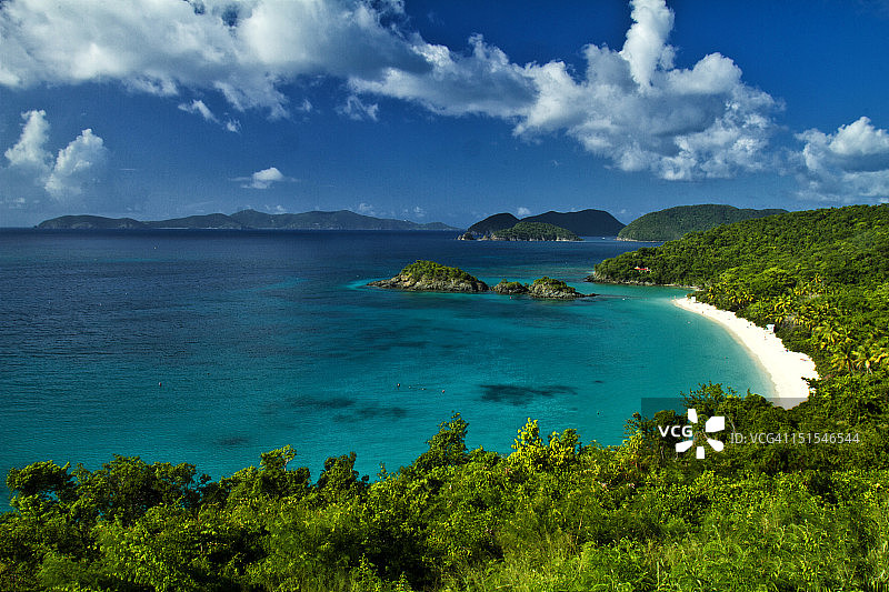 海湾景色图片素材