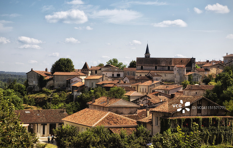 法国南部的屋顶图片素材