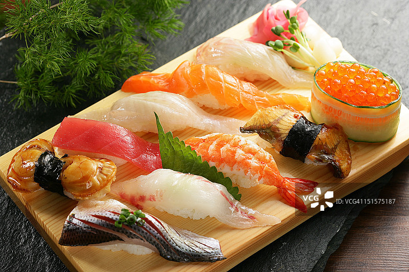什锦寿司图片素材