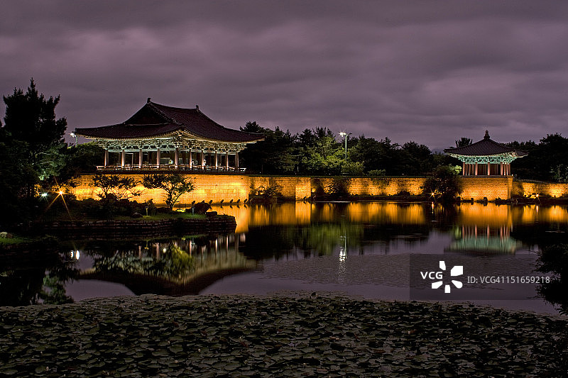 雁鸭池图片素材