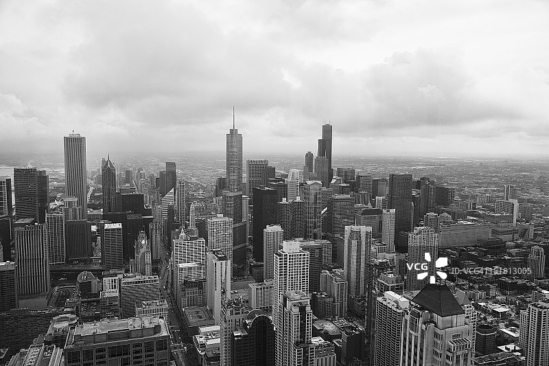 芝加哥城市风光图片素材