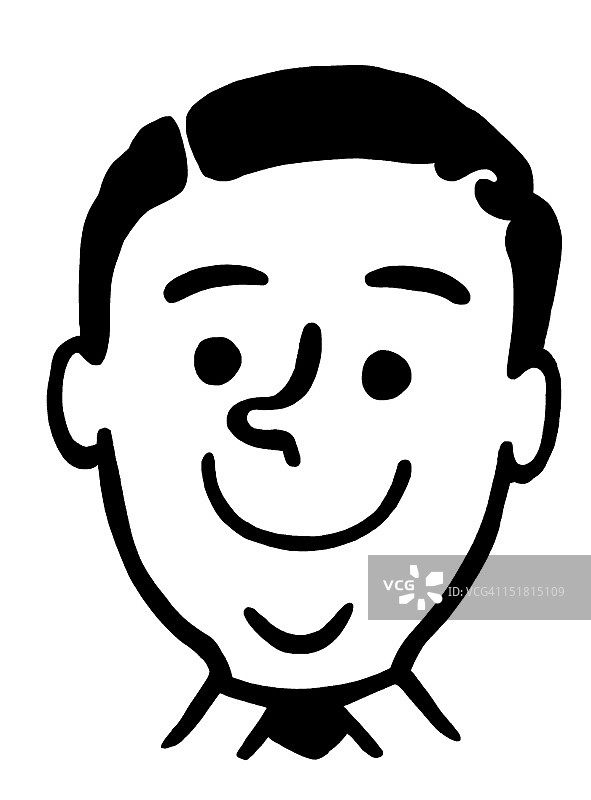 微笑的男人图片素材