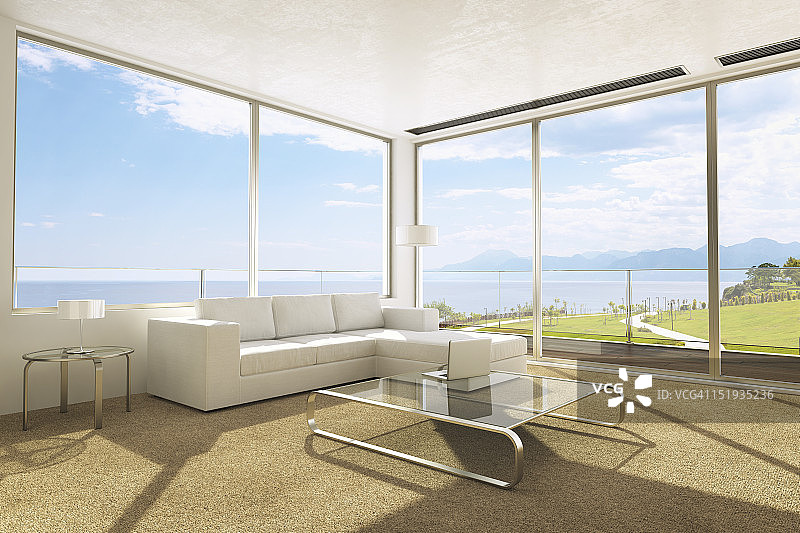 现代客厅内饰图片素材