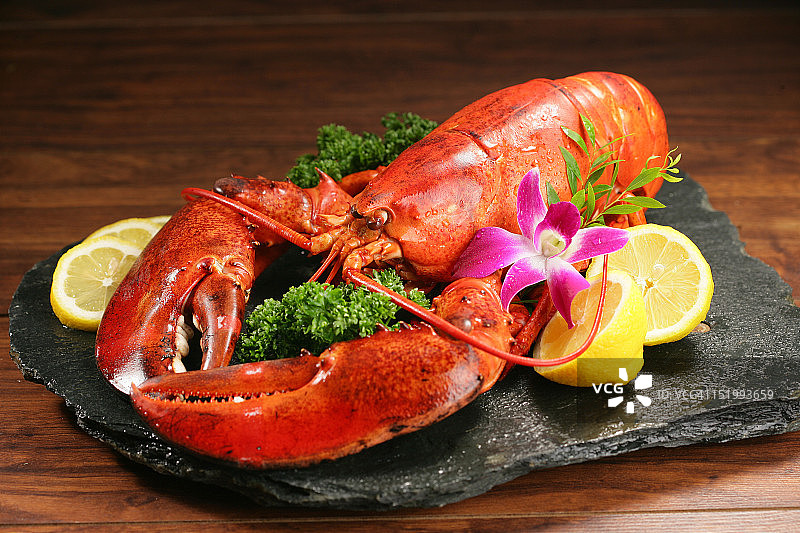 煮龙虾图片素材