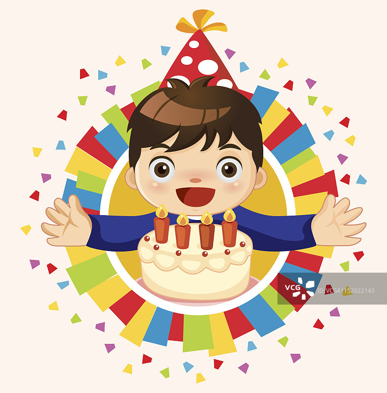祝你生日快乐图片素材