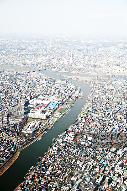 东京江户川图片素材