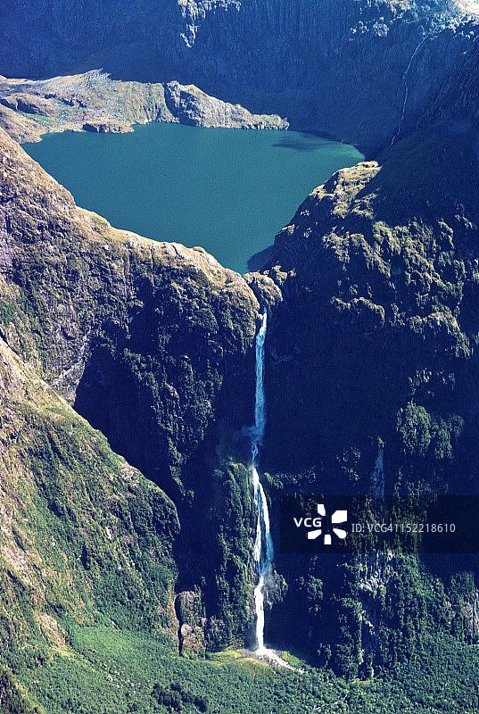 萨瑟兰瀑布图片素材