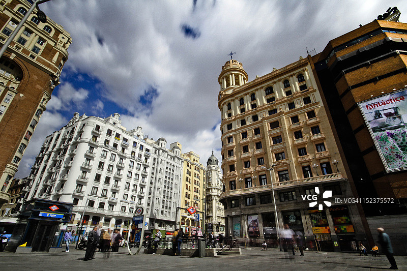 马德里卡亚俄广场图片素材