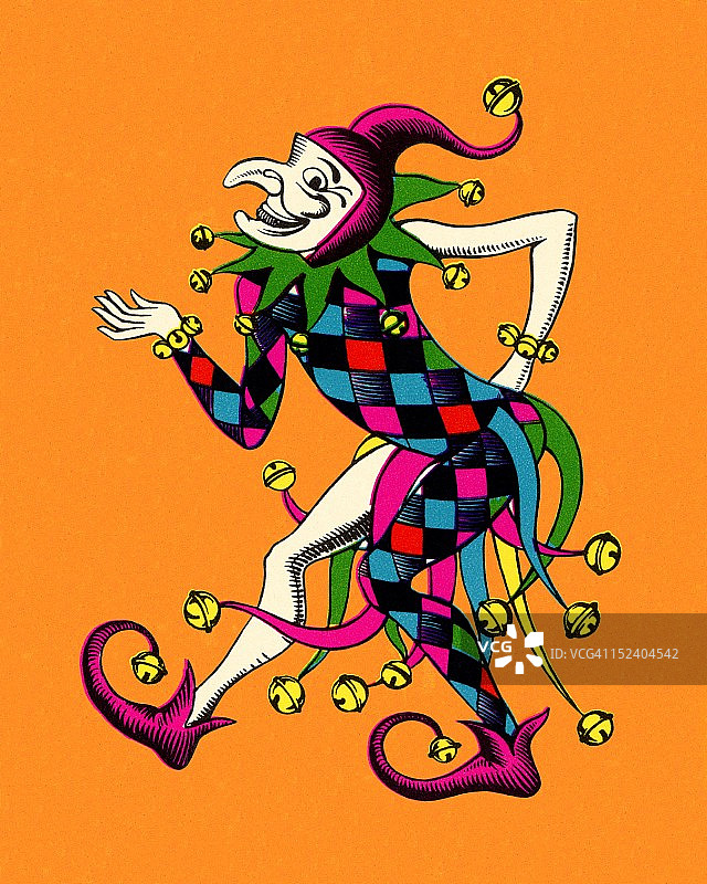 宫廷弄臣图片素材