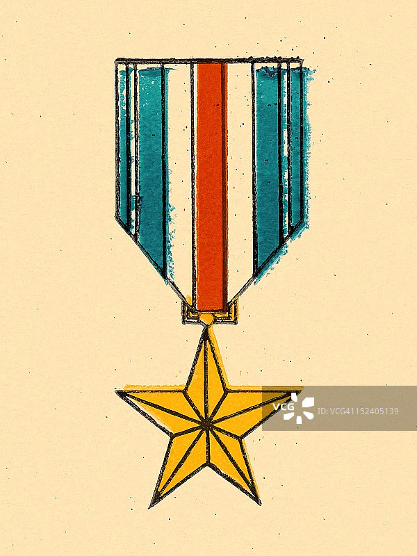 星形奖章图片素材