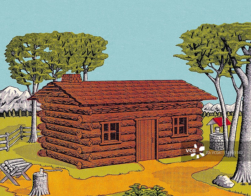 小木屋图片素材