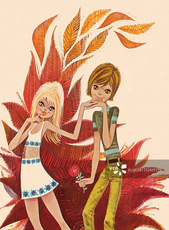 时髦的猫眼情侣图片素材