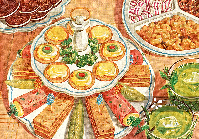 午餐自助餐图片素材