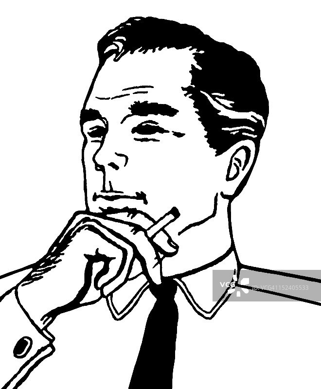 吸烟的男人图片素材