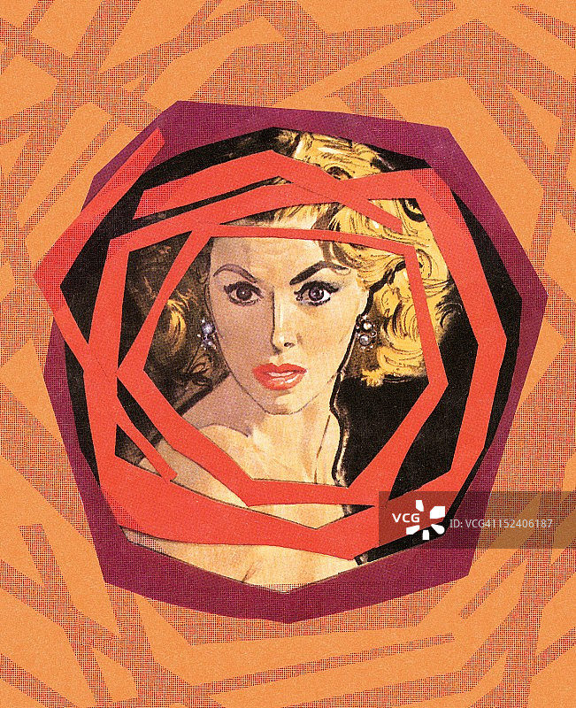 生气的女人图片素材