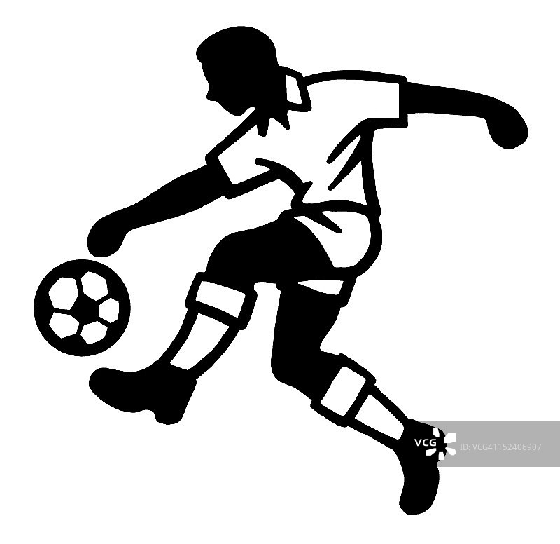 抱着足球的男人图片素材