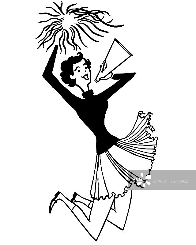 啦啦队长图片素材