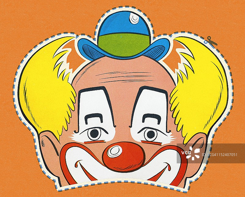 小丑面具图片素材