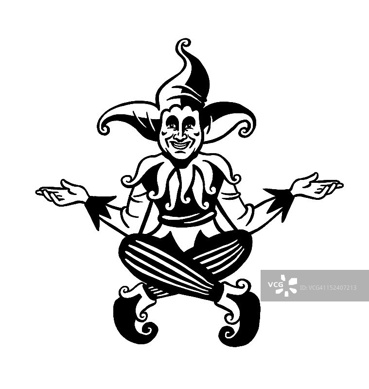 宫廷弄臣图片素材