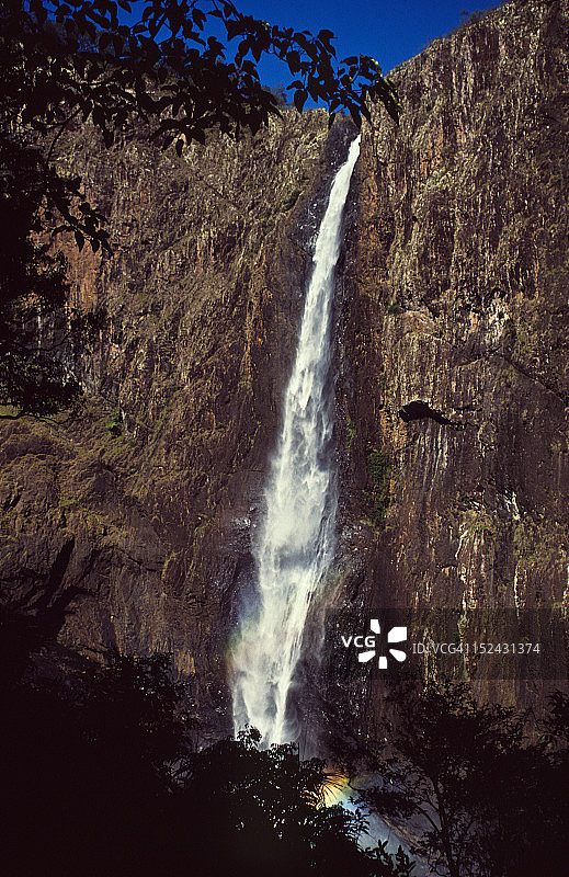 沃拉曼瀑布图片素材