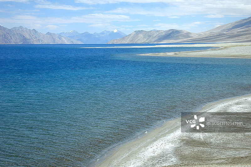 班公湖风光图片素材