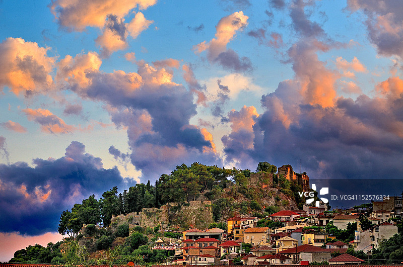 帕尔加城堡图片素材