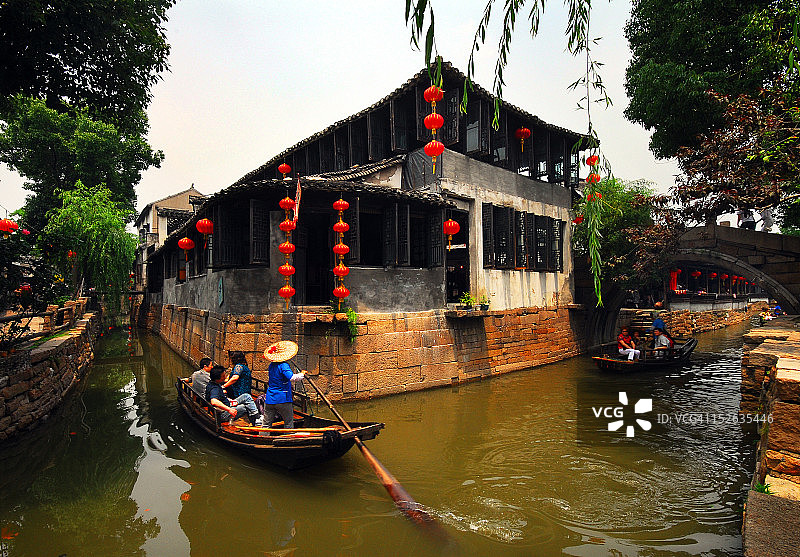 华东水乡图片素材