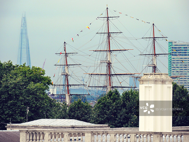 伦敦的天际线图片素材