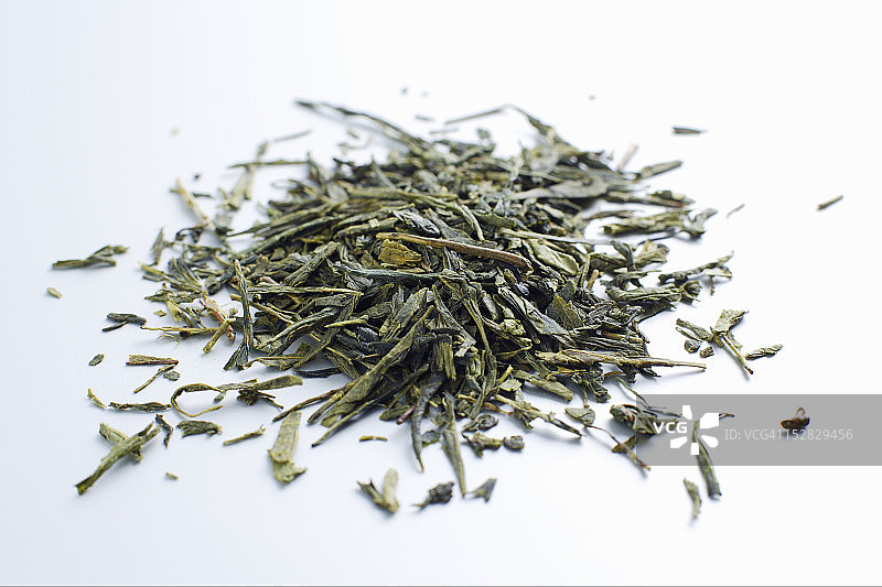 茶叶堆特写图片素材