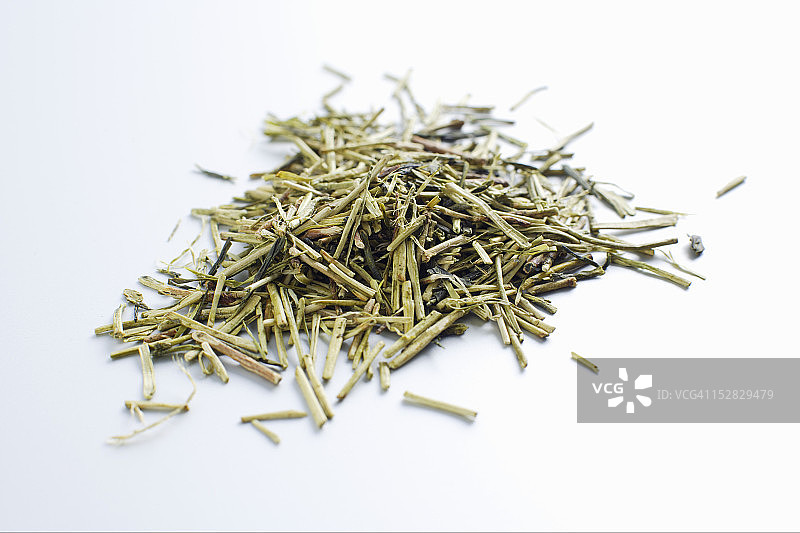 茶叶堆特写图片素材