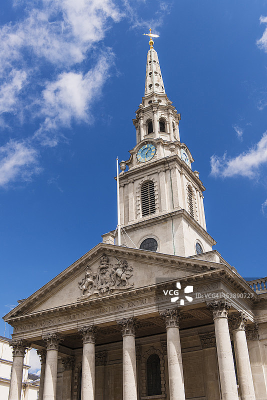 英国伦敦圣马丁教堂图片素材