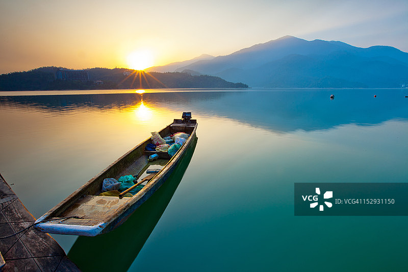 日月潭图片素材