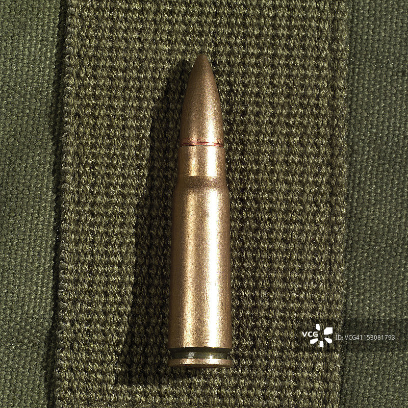 7.62x 39毫米子弹图片素材