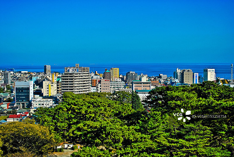 城堡视角图片素材