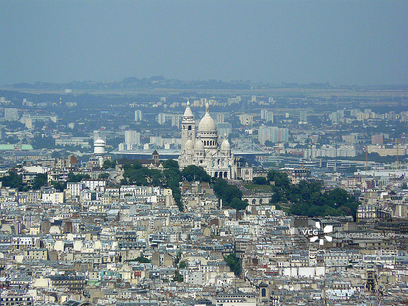 巴黎圣心大教堂图片素材