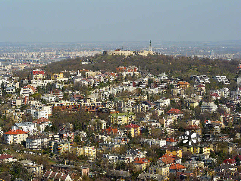 匈牙利布达佩斯盖勒特山景色图片素材