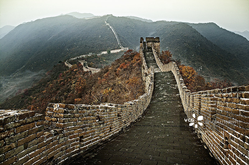 中国长城慕田峪段图片素材