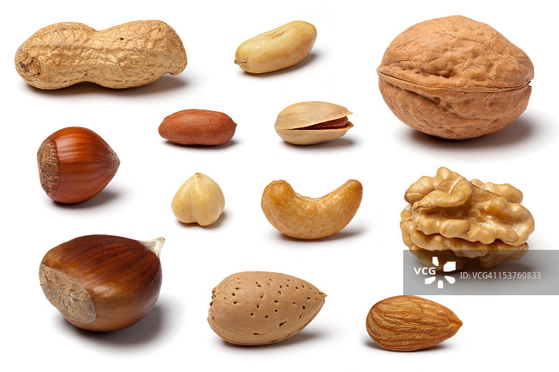 多种坚果图片素材