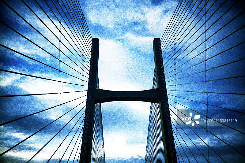 塞文二桥图片素材