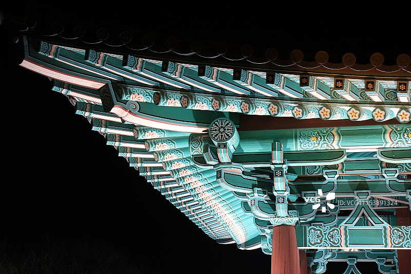 美丽的屋檐图片素材